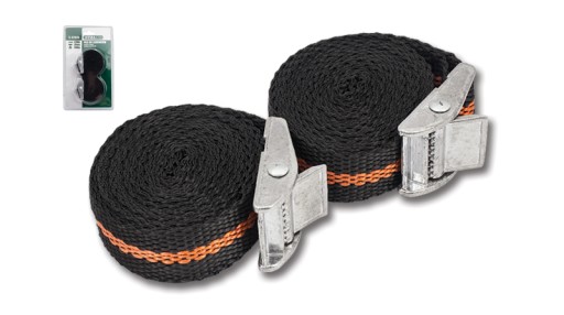 Stalco Záťažový popruh 2,5m x 25mm do 200kg 2ks