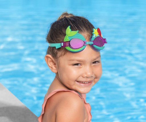 Plavecké okuliare Bestway 21080 AquaPals Mermaid