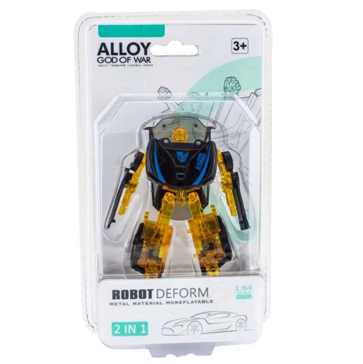 ROBOT PREMENA na KOVOVÉ AUTO 2 v 1