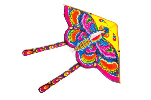 SUPER LIETAJÚCI KITE BUTTERFLY KITE 90cm FARBY