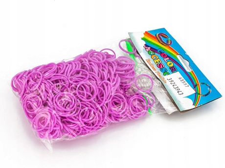 Gumičky Loom Bands na výrobu náramkov, 200 ks