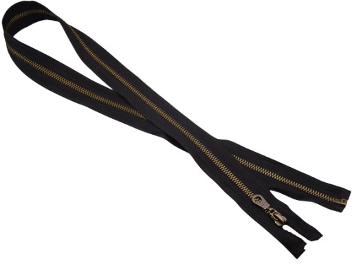 Kovový zips na bundu 85 cm, 5 oxyda