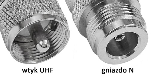 RF UHF/UC1/wt-N/gn 50Ohm anténny adaptér