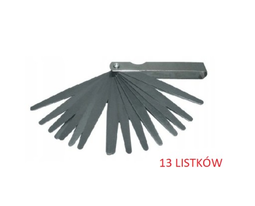 TOYA TOOLS FEELER GAUGER (13 ČEPEĽOV) KS TOYA TOY 15130