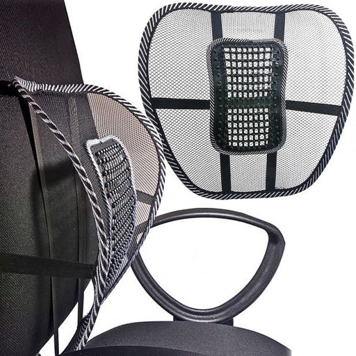 BEDROVÁ OPIERKA CHRBTA Ergonomická podložka s masážnym prístrojom do kresla