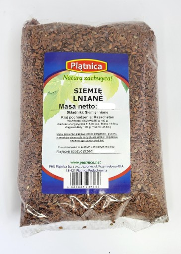 ĽANOVÉ SEMIENKO HNEDÉ 1kg PIATOK