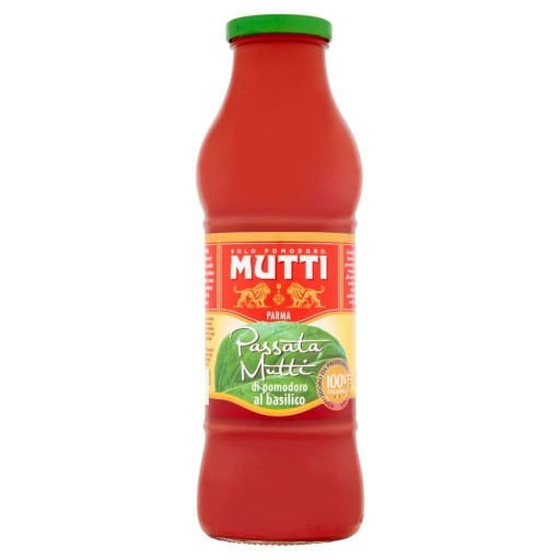 Mutti Passata Paradajkový pretlak s bazalkou 700g