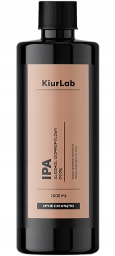 KiurLab IPA Isopropyl Alcohol na odmasťovanie laku 1000 ml