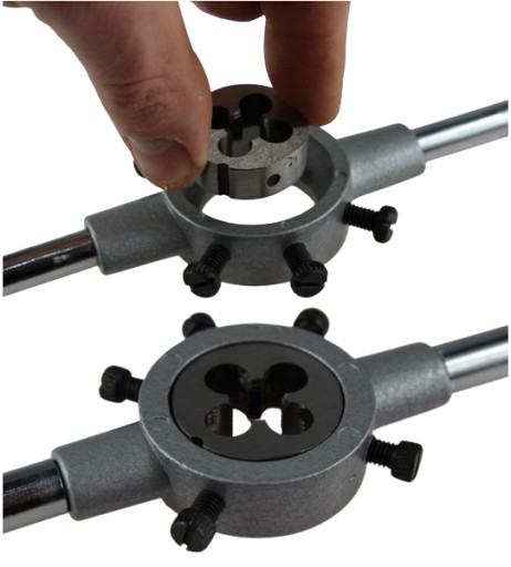 DRŽIAK VYTLAČOVACIEHO KNOLU M5-M6 DRŽIAK DRŽAČA RUKOJEŤ 20x7mm