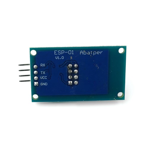 Adaptér pre ESP-01 a ESP-01S ESP8266 s regulátorom napätia 3,3 - 5V