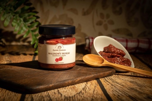 Malinový džem 80% maliny 210 g natur