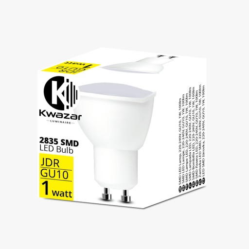 LED žiarovka 2835 SMD GU10 1W=15W 100lm stud