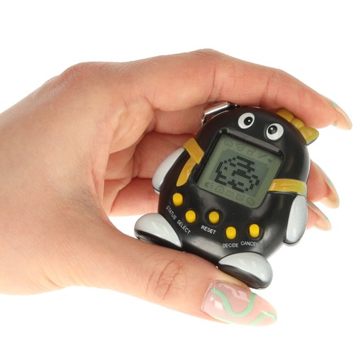 Hračka Tamagotchi, elektronická hra pre domáce zvieratá, čierna