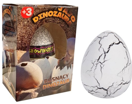 LIAHNUTIE VAJÍČKA DINOSAUROV DINOSAUR RASTIE
