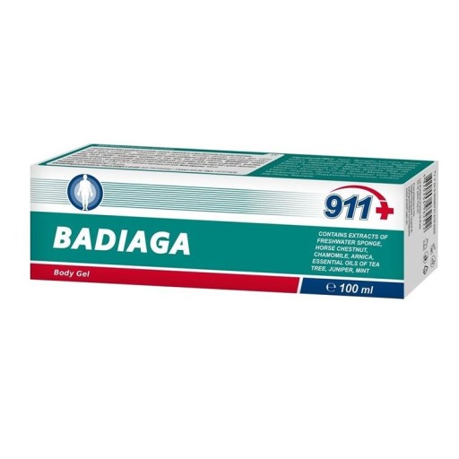 BADJAGA telová masť na modriny 911 100ml