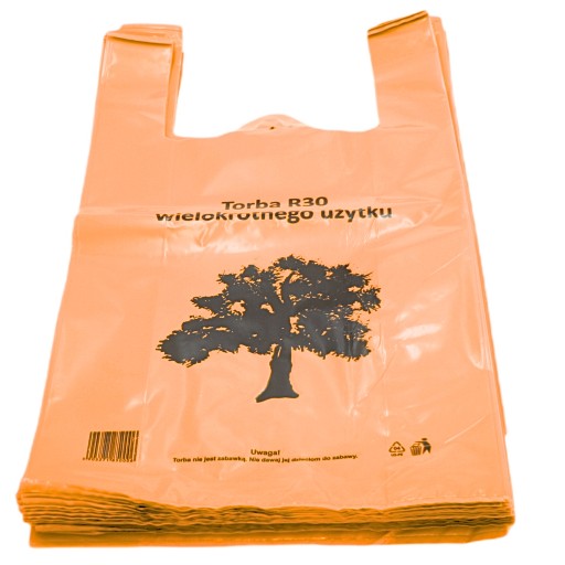 FÓLIOVÉ TAŠKY LDPE TAŠKY 30×55 cm VEĽMI HRUBÉ PEVNÉ 50 KS