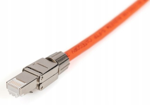 RJ45 cat.6A STP FTP konektor, bez náradia, 10Gb POE+