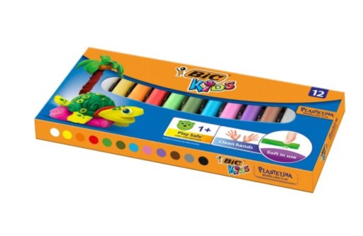 BiC detská modelovacia hmota 12 farieb
