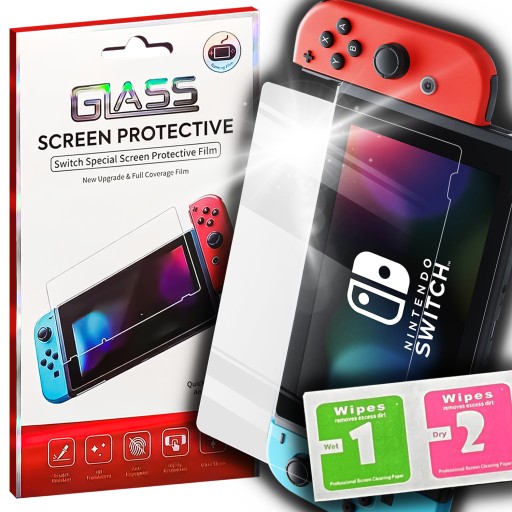 VYSOKO KVALITNÉ 9H OCHRANNÉ Tvrdené sklo pre Nintendo SWITCH OLED STRONG