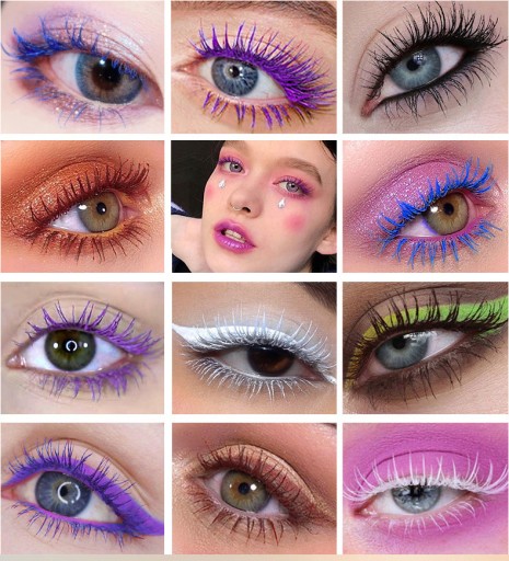 5D Mascara Mascara s hodvábnou modrou J4