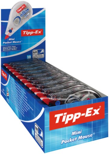 TIPP-EX MINI VRECKOVÝ KOREKTOR NA MYŠ V PÁSKE 5MMx6M