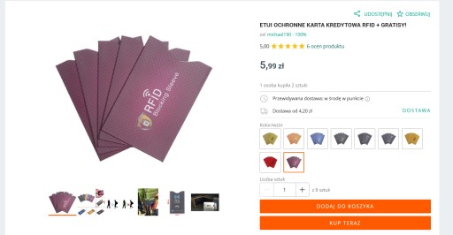 OCHRANNÉ POUZDRO RFID KREDITNÁ KARTA + DARČEKY ZADARMO