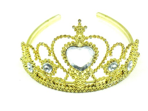 DIADEM TIARA KORUNA PRINCEZNÁ KRÁĽOVNÁ