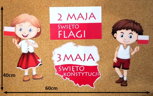 Vlastenecká výzdoba na 2. a 3. mája