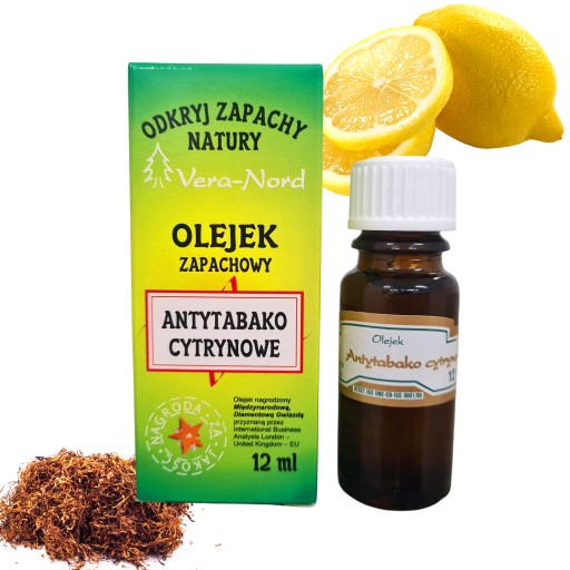 Vera Nord ANTI-TABACO LEMON vonný olej