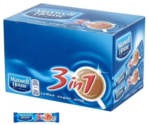 Maxwell House 3v1 instantný kávový nápoj 15,2 g 3v1 káva