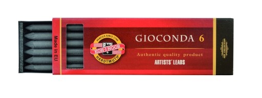 KOH-I-NOOR GIOCONDA GRAPHITE 5,5 mm 4B, 6 kusov