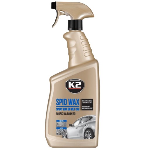 K2 SPID VOSK 770 ML - MOKRÝ LESKLÝ VOSK