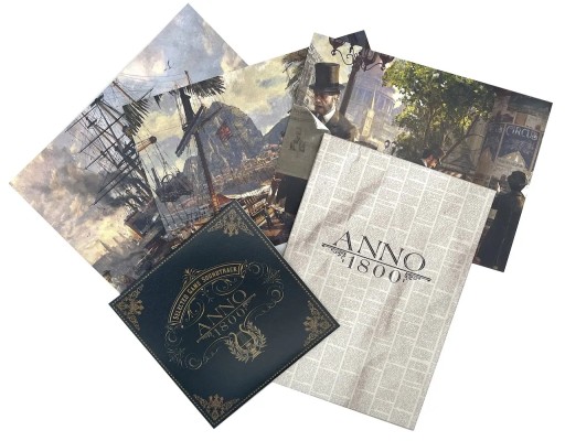 ANNO 1800 OFICIÁLNY SOUNDTRACK + LITOGRAFIE