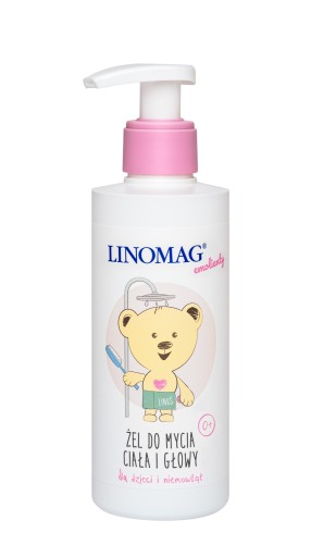 LINOMAG Gél na umývanie tela a hlavy pre deti 200 ml