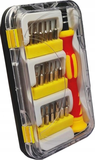 SKRUTKOVAČE TORX BITS 18 ks + MAGNETICKÝ SKRUTKOVAČ