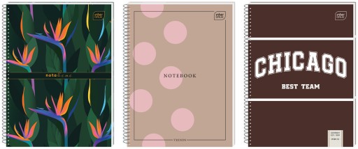 KOLEKCIA NOTEBOOK CIRCLEBOOK Interprint A5 120k mriežka