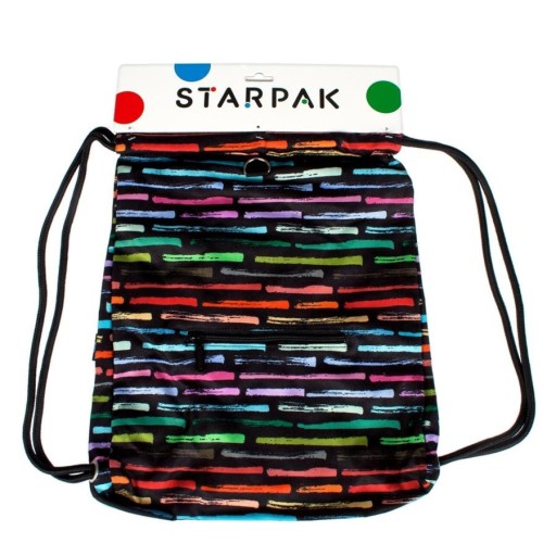 Školská taška cez rameno Art Stripes STARPAK