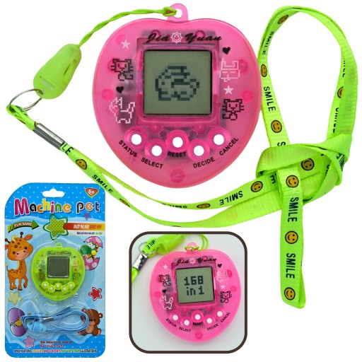TAMAGOTCHI TAMAGOCZI 168in1 INTERAKTÍVNE ELEKTRONICKÉ ZVIERATKO + VODÍTKO
