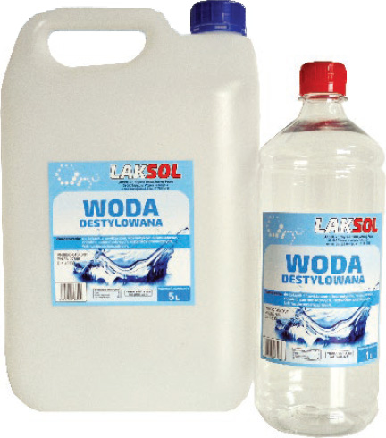Destilovaná demineralizovaná voda 1l