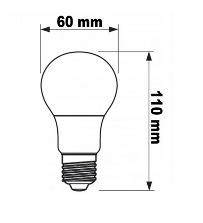 LED žiarovka E27 A60 4000K NW 12,5W = 100W 1521LM PHILIPS