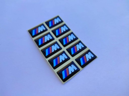 Nálepka Emblém Logo Ráfiky BMW M Power Package