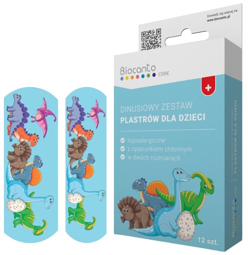 BIOCANTO Dinus sada modrých náplastí 12