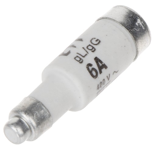 Poistková vložka D01 gG 6A 400V 002211003 ETI