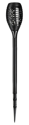 Solárna lampa LED lampáš s plameňovým efektom