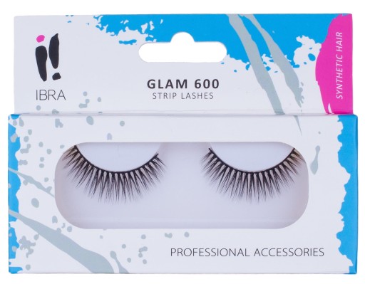 IBRA Makeup falošných mihalníc na Strip Glam 600