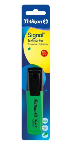 Pelikan Signal 496 zvýrazňovač zelený Blister