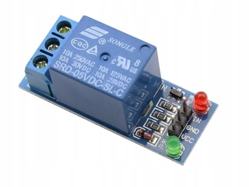1-KANÁLOVÝ RELÉOVÝ MODUL 5V AVR 10A KOMPATIBILNÝ S ARDUINO