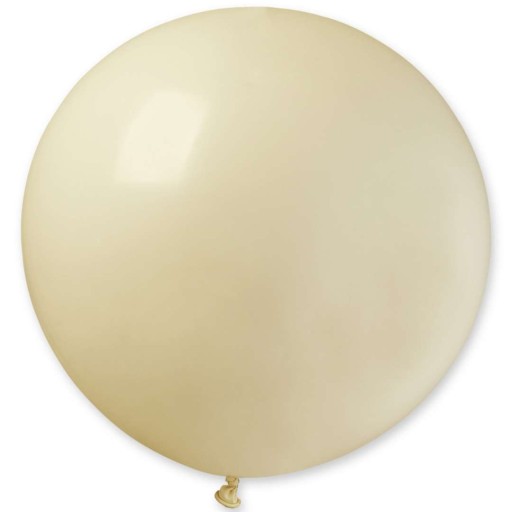 BALÓN slonová kosť G30 pastel OBRIA GUĽA 80 cm