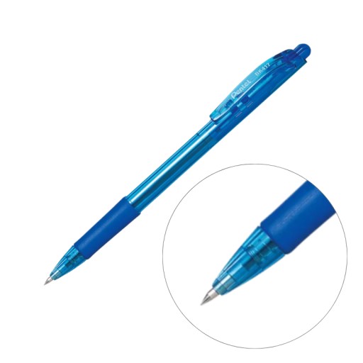 PENTEL BK 417 AUTOMATICKÉ GULIČKOVÉ PERO 0,7 MODRÁ