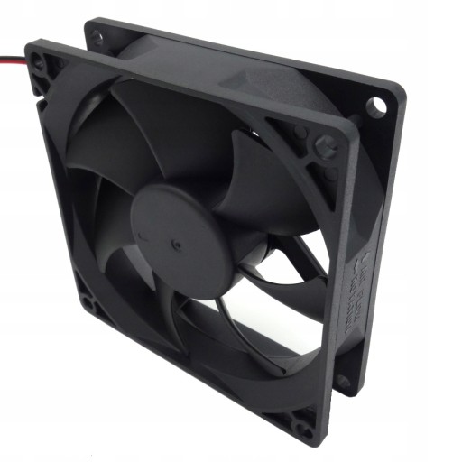 Priemyselný ventilátor 92x92x25mm 12V ventilátor s guľôčkovým ložiskom